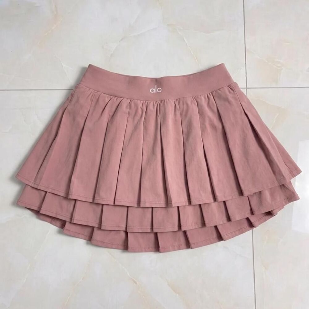 Alo-yoga Women's Pink Skirt